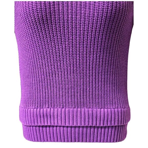 MICHAEL KORS Women's Crew Neck Double thick Zippered Shoulders Sweater Size Smal - Picture 7 of 14